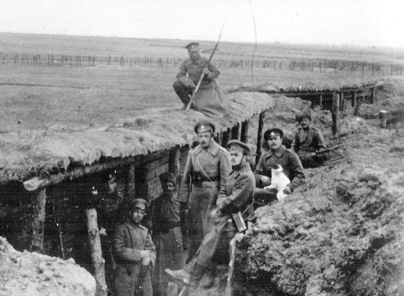 Окопы Первой мировой