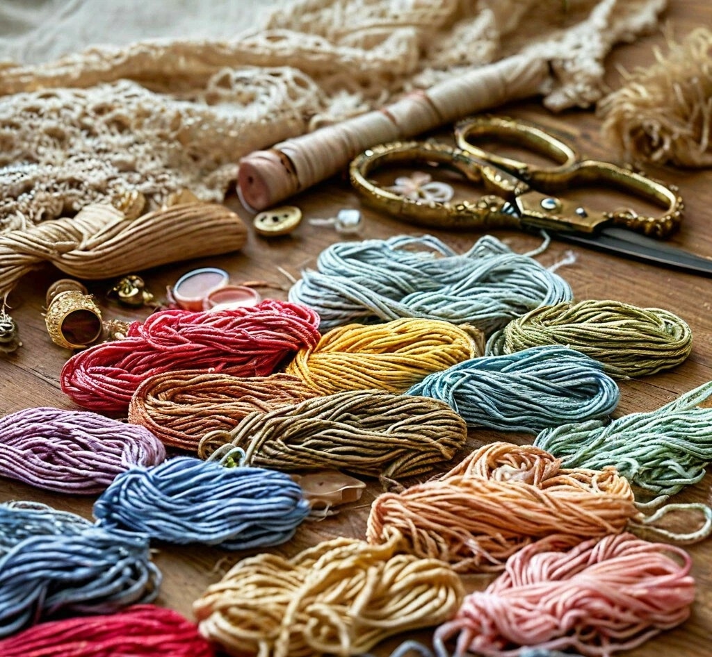 Даже когда просишь нейросеть сделать беспорядок, она всё равно педантично раскладывает ниточки. 