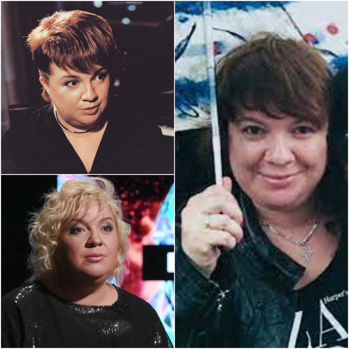 Алёна Блин в разные годы