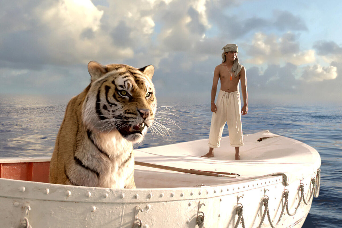 Пи и тигр, на самом деле две части одной психики.