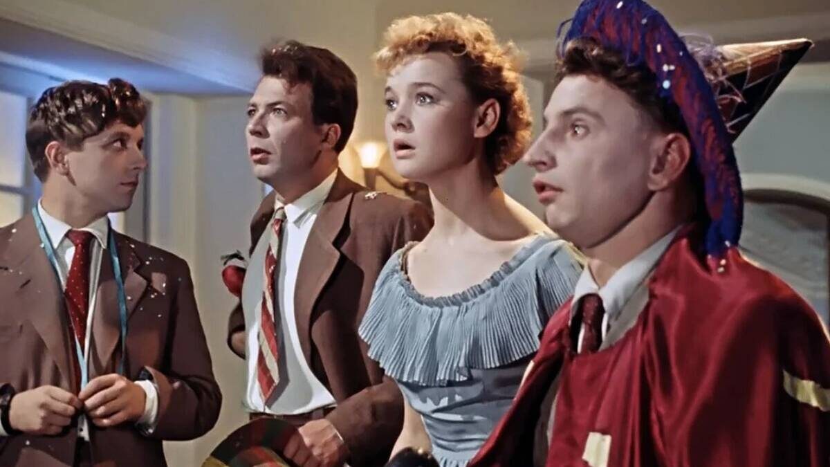 «Карнавальная ночь», к/с «Мосфильм», 1956, реж. Э. Рязанов