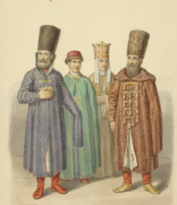 Ф. Солнцев. Бояре по Олеарию