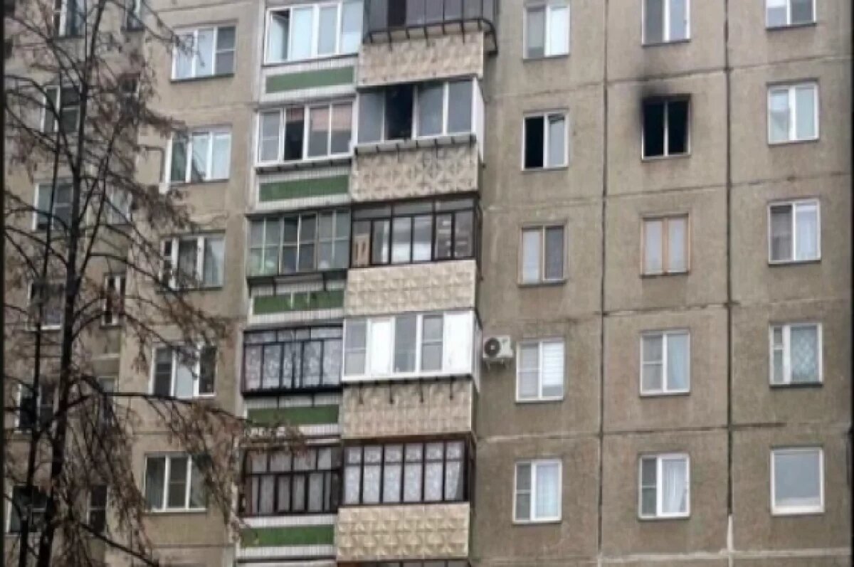    Челябинец чуть не погиб при пожаре в своей квартире