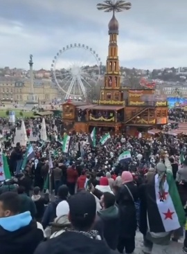 Сирийцы устраивают беспорядки в немецких городах, не считаясь ни с чем. Даже с рождественской атмосферой