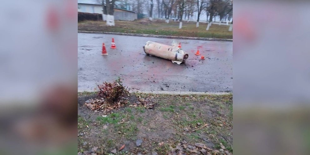 Двигатель ракеты ATACMS в Таганроге 11 декабря