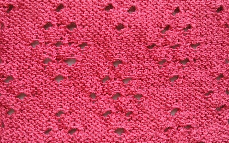 Изнаночная сторона узора