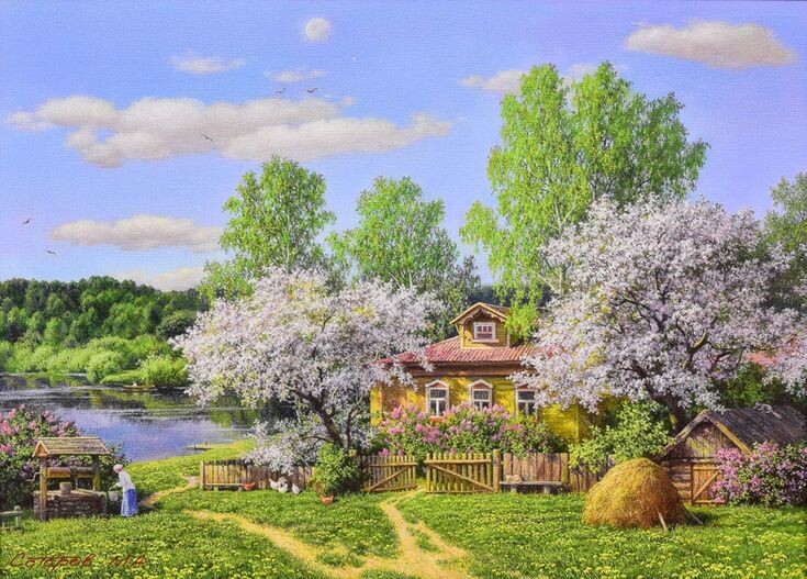 Художник Михаил САТАРОВ.