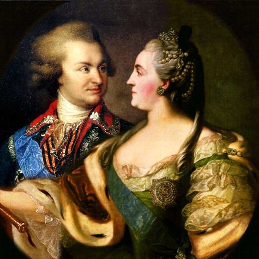 Григорий Потемкин и Екатерина 2