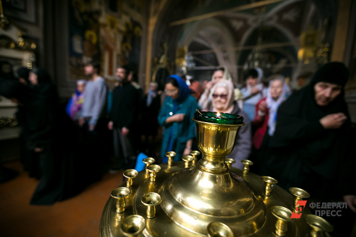 В православной церкви почитают апостола Андрея.  Фото: Фото: ФедералПресс / Евгений Поторочин