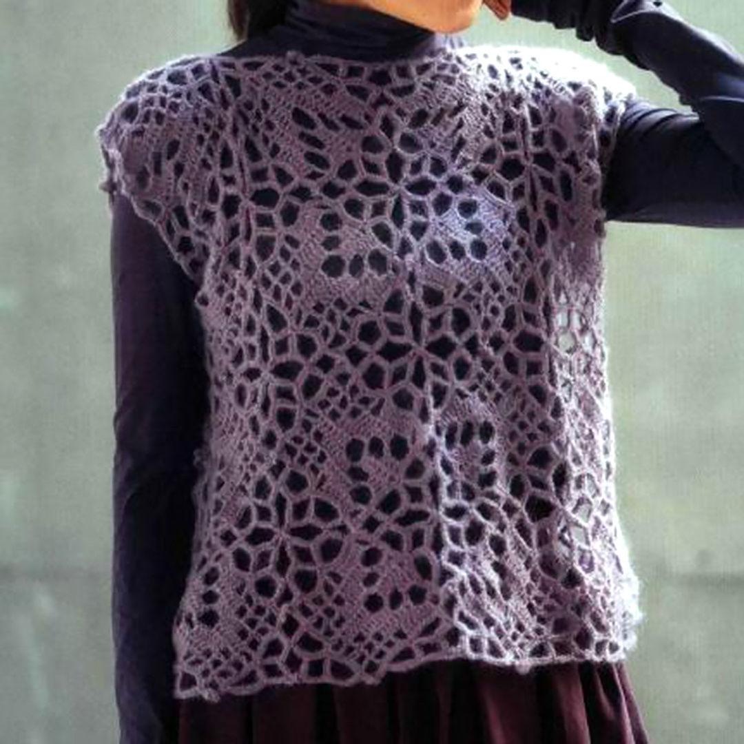 из японского журнала 編んでみようシリーズ