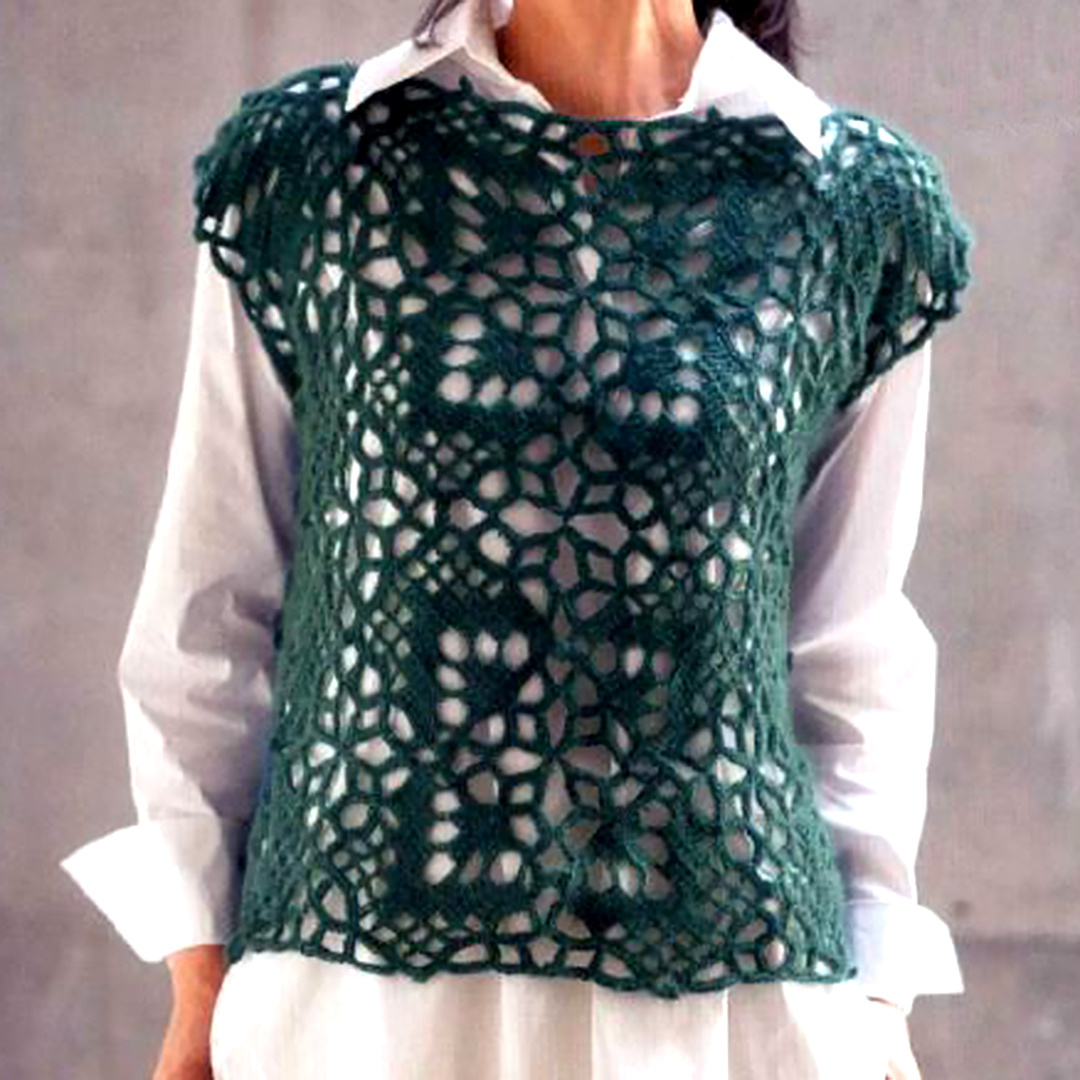 из японского журнала 編んでみようシリーズ