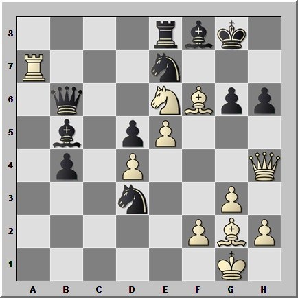 Белые начинают и выигрывают