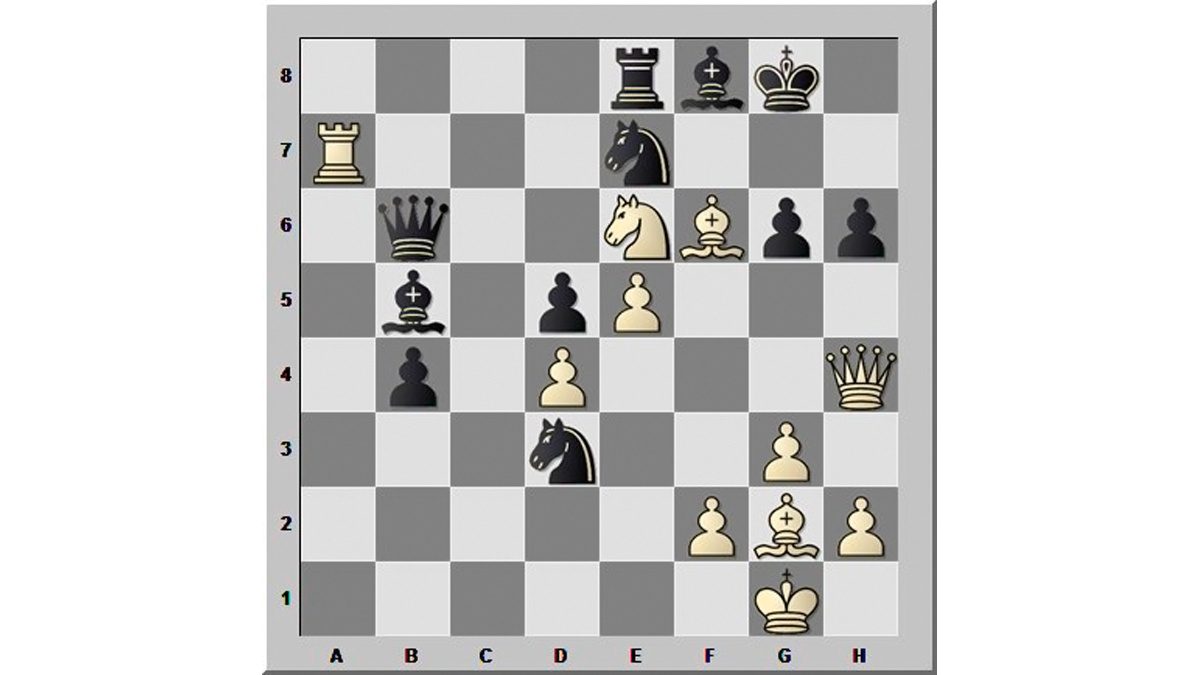 Белые начинают и выигрывают