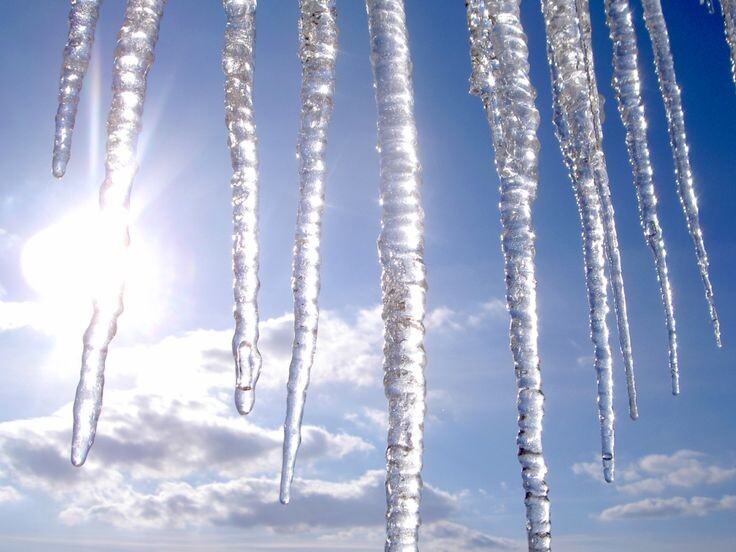 Сосульки. Фото из свободного доступа.