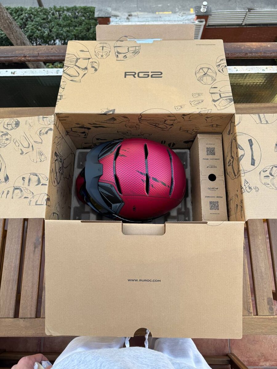 Новейший горнолыжный шлем Ruroc RG2. Распаковка.
