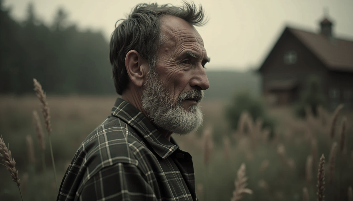 Дед Семён всем помогал. 