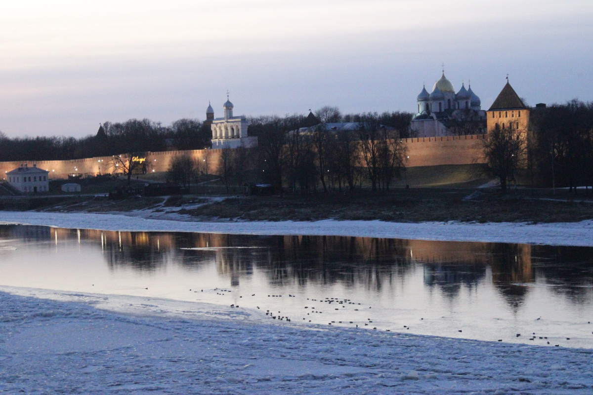 А вот такая зима!