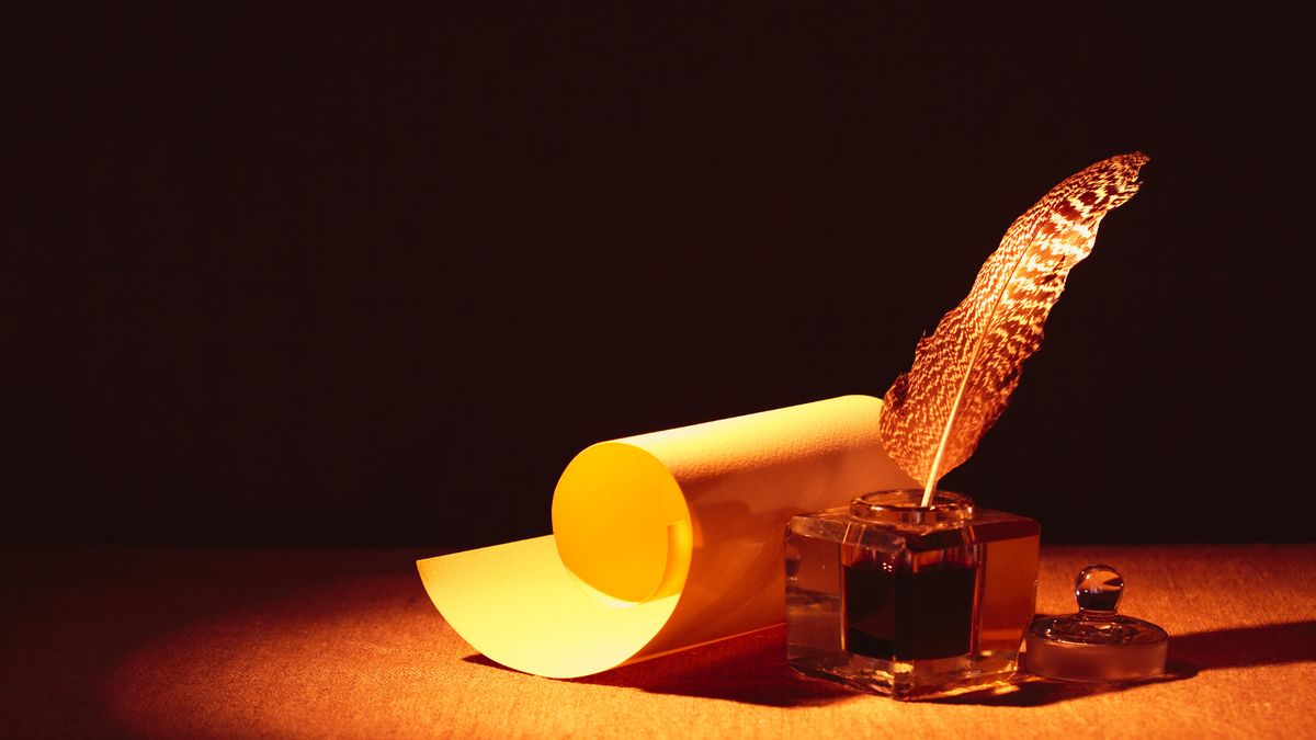 Перо любви, оставляющее следы на страницах вечности...