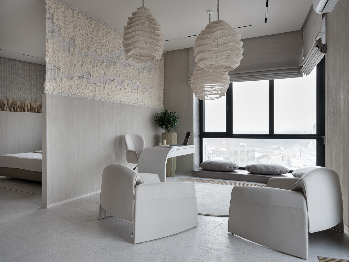 Декоративная штукатурка в интерьере
