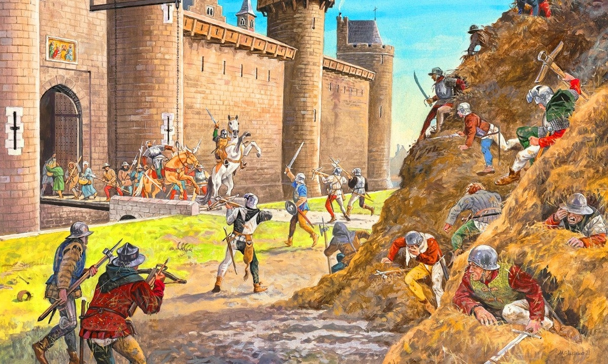 Засада у ворот Эскалона. Художник: Marek Szyszko