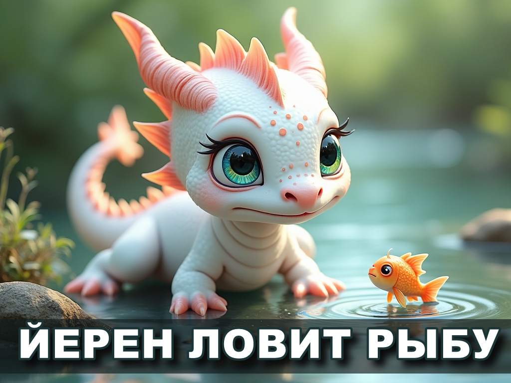 Йерен ловит рыбу