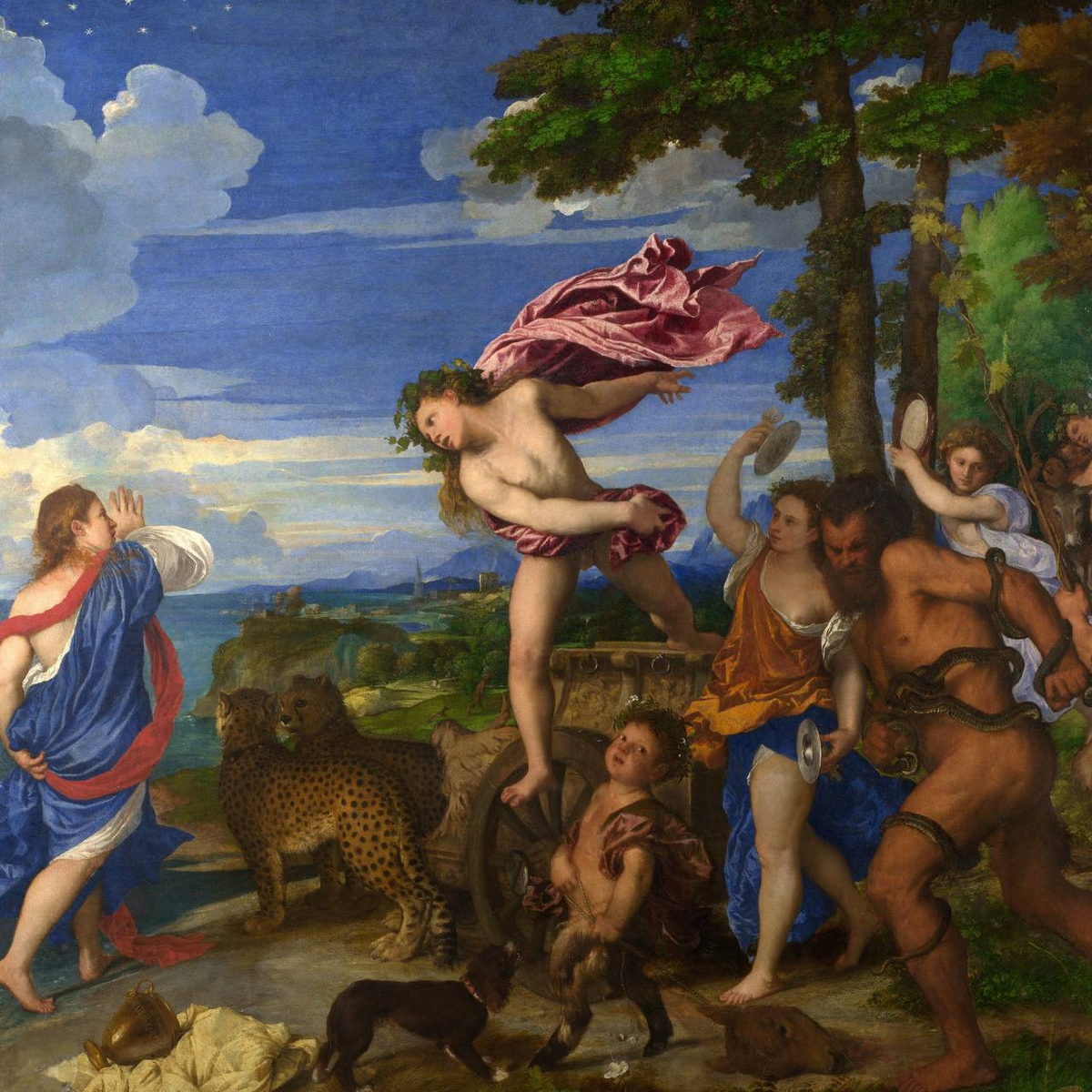 "Вакх и Ариадна" Тициан (1520 - 1523 гг.)