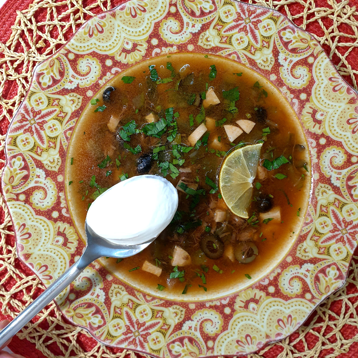 Солянка мясная 