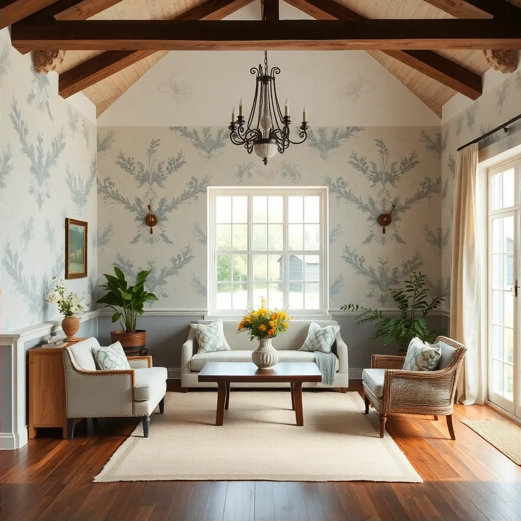 Вариант внутреннего оформления дома