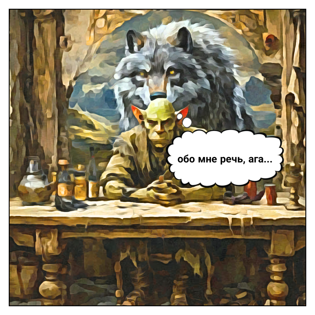 Какой-то большой гоблин, нет? 