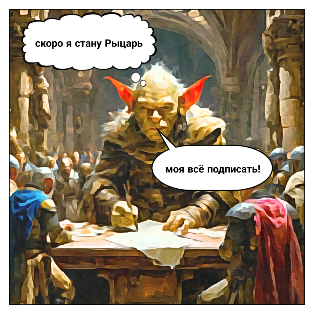 Он ещё не знает, что его ждёт... 