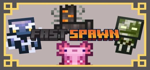 Текстуры на Быстрое спавнение в Майнкрафт ПЕ (Бедрок)