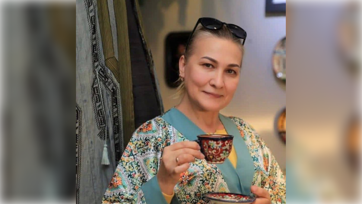    Волонтёр «Доброго магазина» Фируза. Фото: соцсети Дианы Шариповой