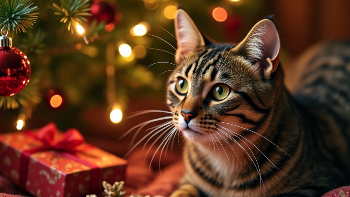 Кошечка под ёлочку (ии)