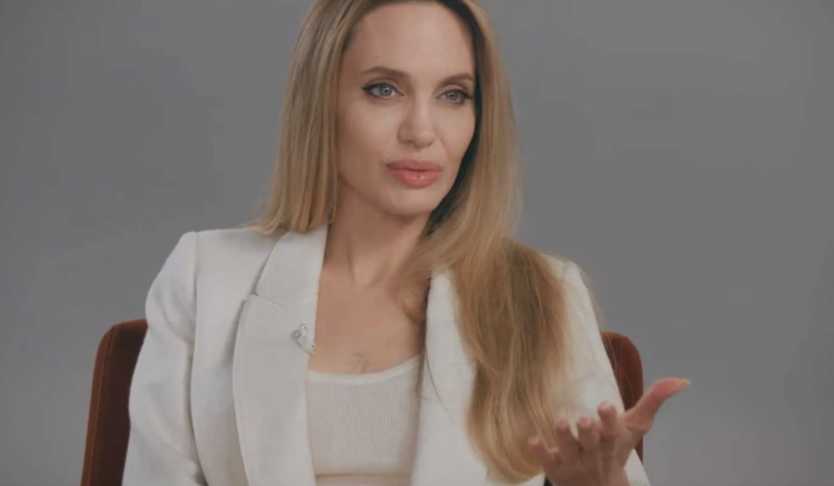    Анджелина Джоли. Фото: скриншот YouTube-канала Variety