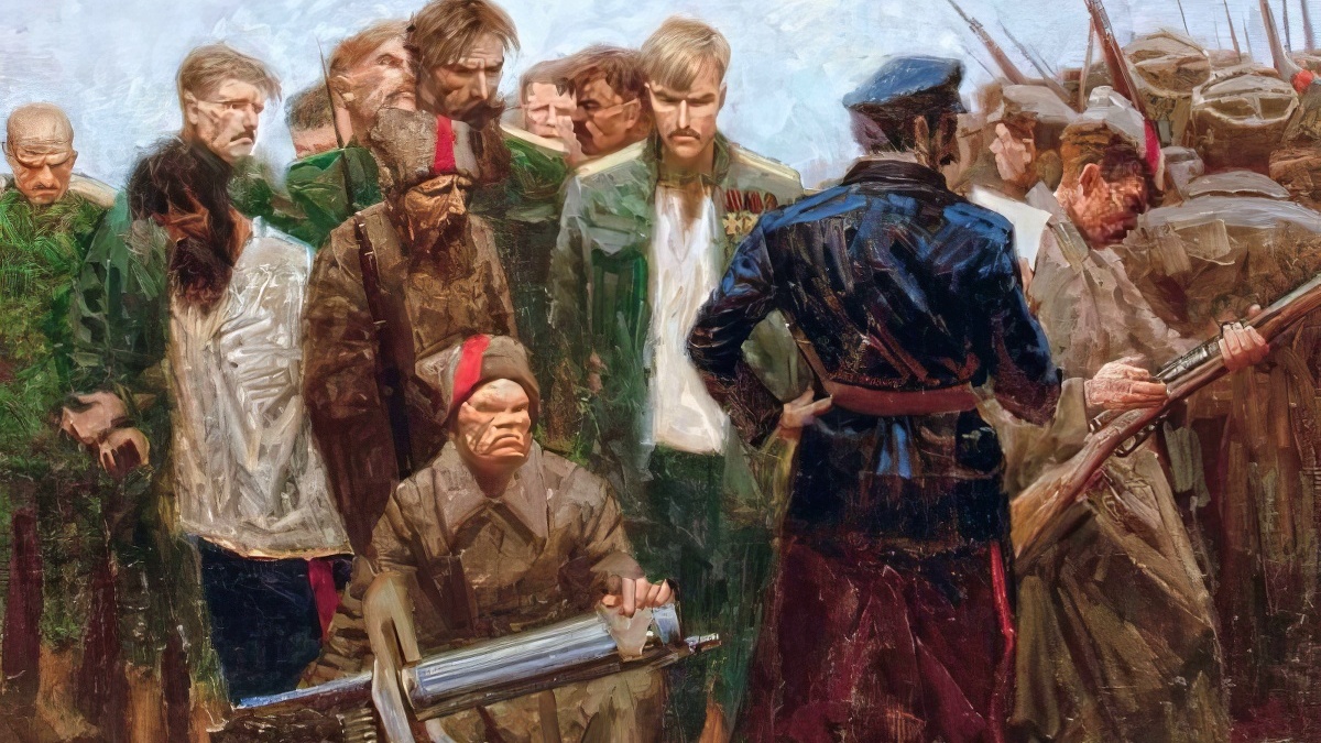 Д. Шмарин. Трагедия Крыма. Расстрел белых офицеров в 1920 году. 1989 г.