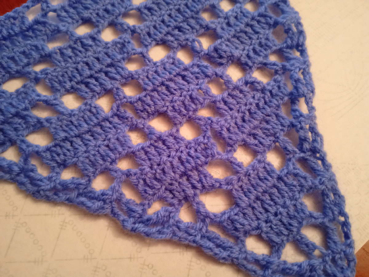 Пряжа Пехорка, крючок 3.