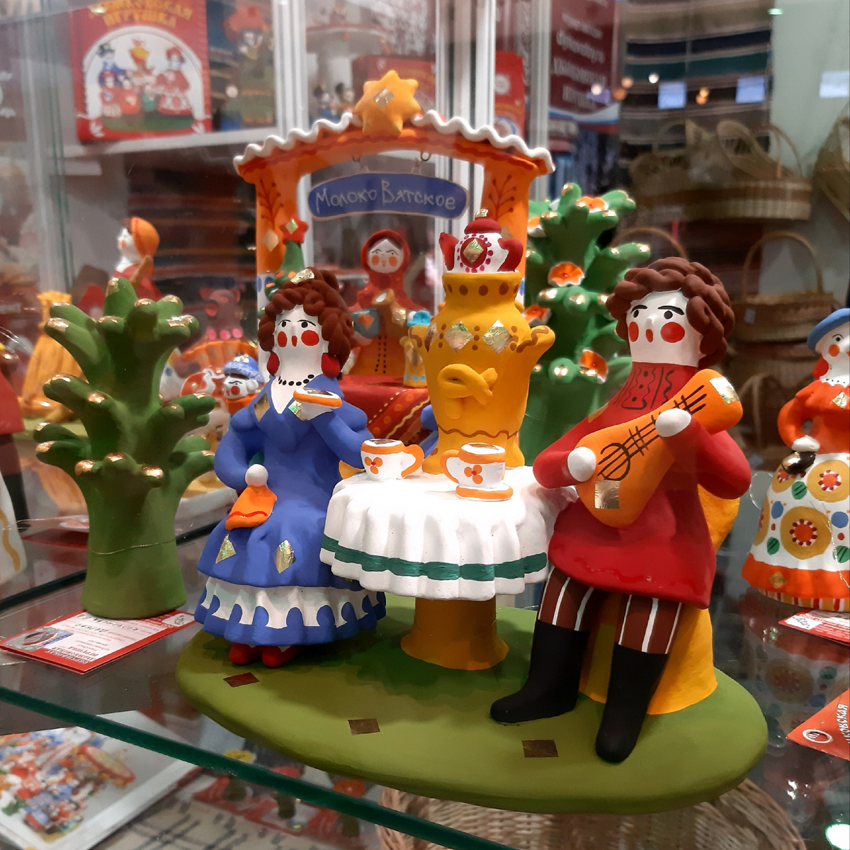 Ладья 2024. Кировская область. Дымковская игрушка.