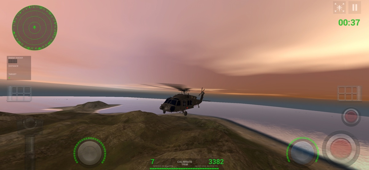 SH-60B в авиасимуляторе Helicopter Sim. Скриншот автора