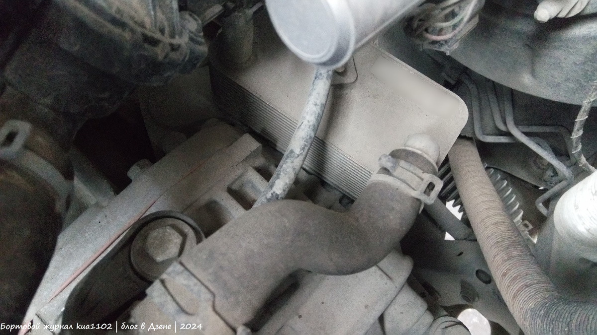 Вот такой радиатор встроен в систему охлаждения. Автор фотографии kua1102