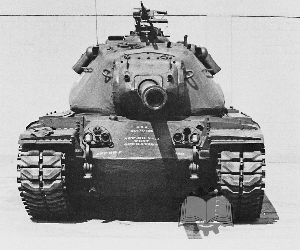 120 mm gun tank T43E1 исходно предполагался как временная мера.