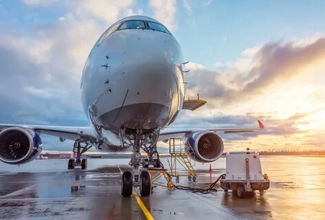 Перед вылетом.