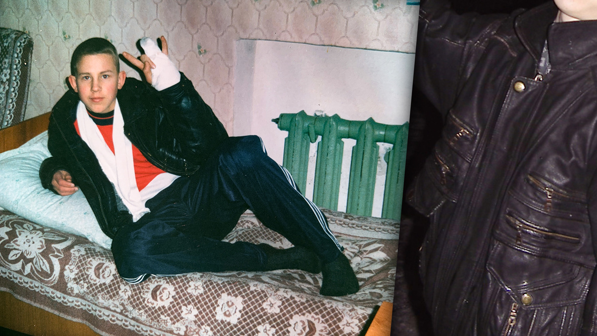 Это я. Ещё и в отцовском белом шёлковом шарфе =) (Степан Корольков)