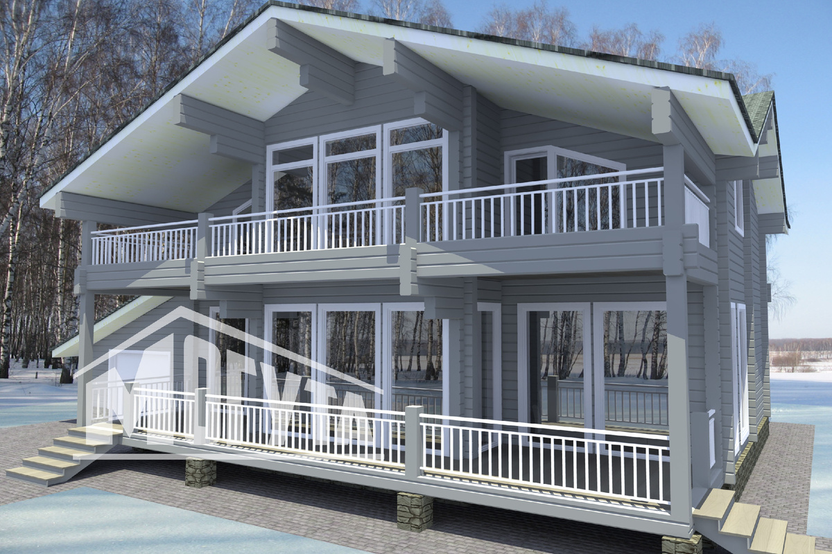 Коттедж из бруса в Москве цена могута.рф