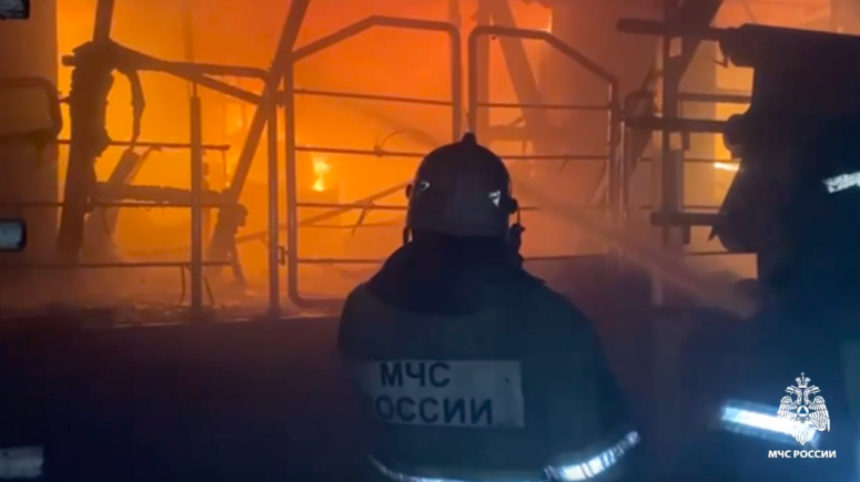    Кадр из видео / t.me/mchs_kuban