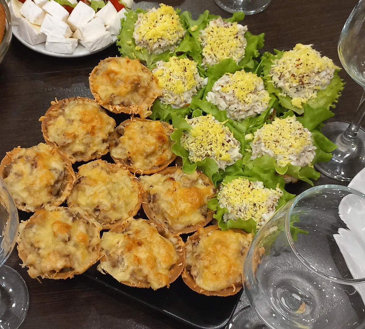 Брускеты и тарталетки