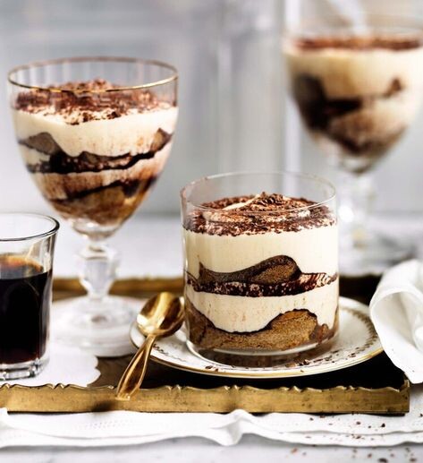 Тирамису в стаканах