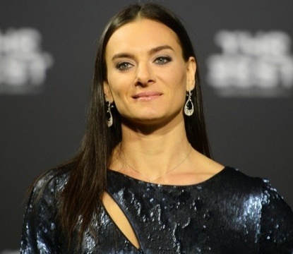 Двукратная чемпионка Олимпийских игр Елена Исербаева.