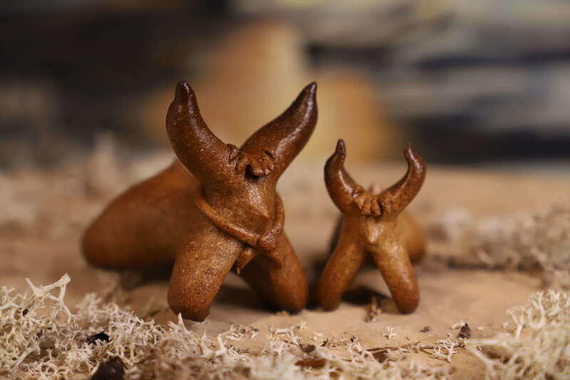 Поморские козули (Мурманский художественный музей). 