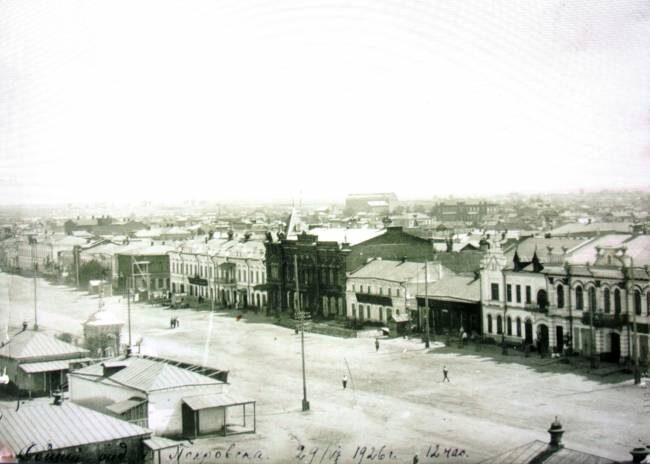 Покровск - главный город поволжских немцев, конец 1920-х годов. фото из ria.ru