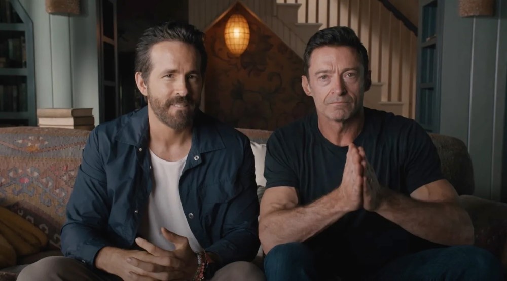 Райан Рейнольдс и Хью Джекман, кадр из тизера фильма «Дэдпул и Росомаха» (2024) / Фото: YouTube/VancityReynolds  📷
